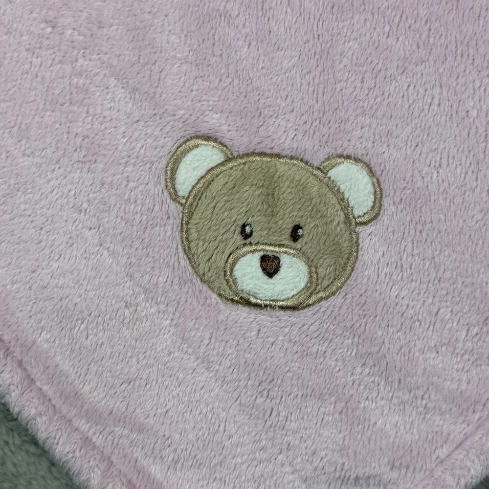 Blankets and Beyond Baby Lovey Bunny Bear Puppy Frog Security Blanket Plush HTF